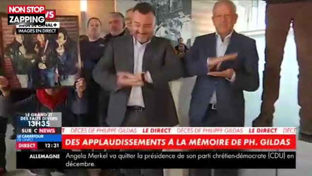 Philippe Gildas est décédé : l'hommage des salariés de Canal + (vidéo)