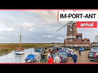 Long-lost Port Welcomes Largest Working Sailboat in 60 years | SWNS TV