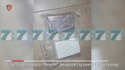 KAPEN DY KG KOKAINE , ARRESTOHEN NE FLAGRANCE DY TRAFIKANTET - News, Lajme - Kanali 7