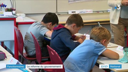 Fonctionnaires : la réforme du gouvernement