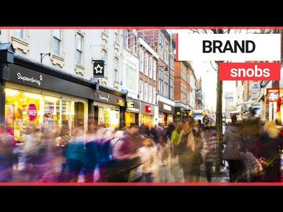 Millions of Brits admit they’re ‘brand snobs’ | SWNS TV