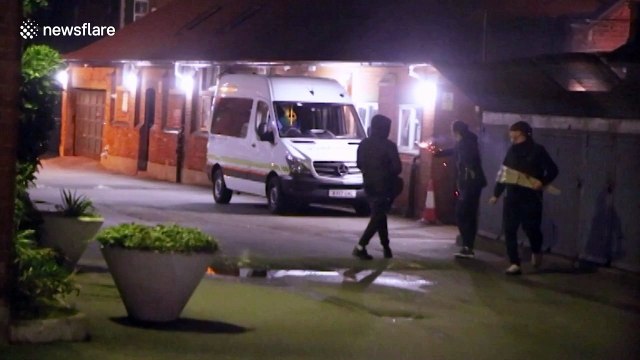 London youths seen gratuitously letting off fireworks as Bonfire Night draws closer