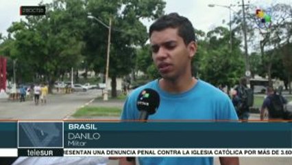 Balotaje brasileño se desarrolló bajo fuertes medidas de seguridad