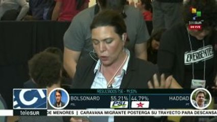 Acepta candidato del PT su derrota ante Bolsonaro