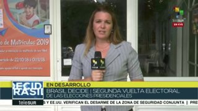 Brasileños destacan que votaron en balotaje por la democracia