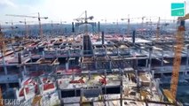 Os turcos superaram os chineses - Construção do maior aeroporto do mundo