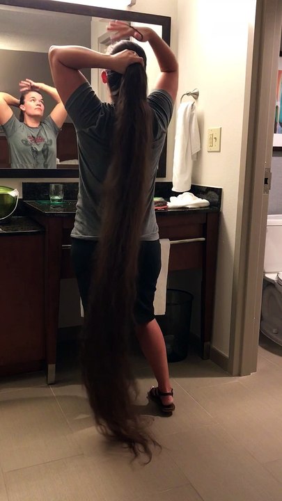 Styling Seriously Long Locks