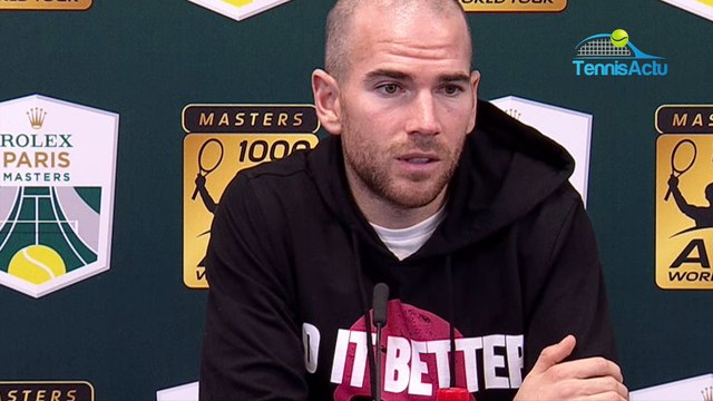 Rolex Paris Masters 2018 - Adrian Mannarino : Ugo Humbert n'avait pas grand chose à perdre donc...