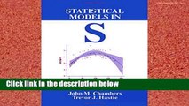 D.O.W.N.L.O.A.D [P.D.F] Statistical Models in S [A.U.D.I.O.B.O.O.K]
