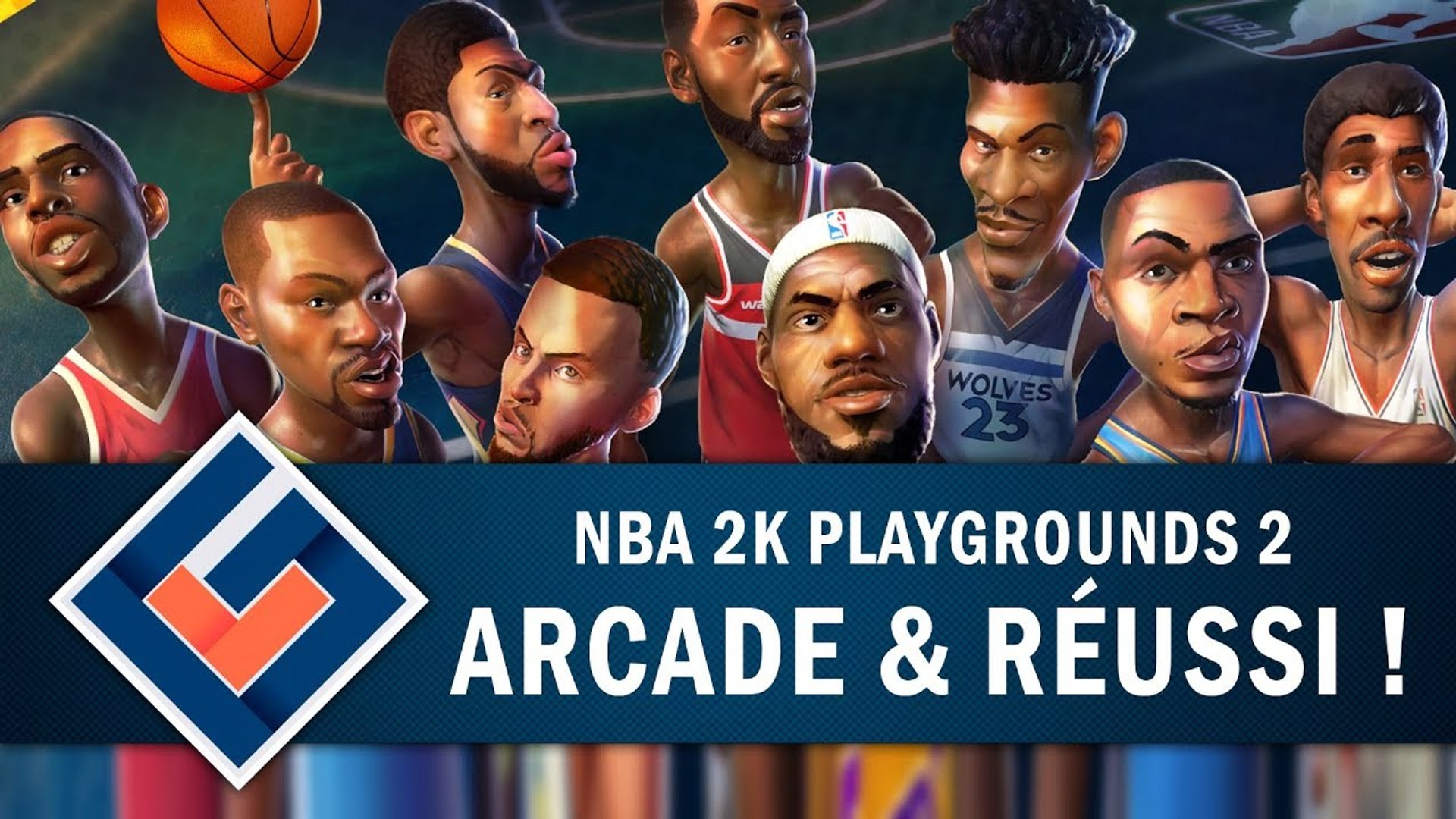 ⁣NBA 2K PLAYGROUNDS 2 : Arcade et réussi ! | GAMEPLAY FR
