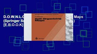 D.O.W.N.L.O.A.D [P.D.F] Self-Organizing Maps (Springer Series in Information Sciences) [E.B.O.O.K]