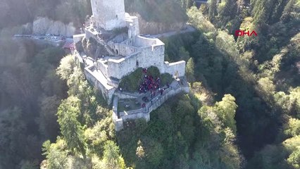 Rize En Görkemli Kalede Horonlu Cumhuriyet Kutlaması