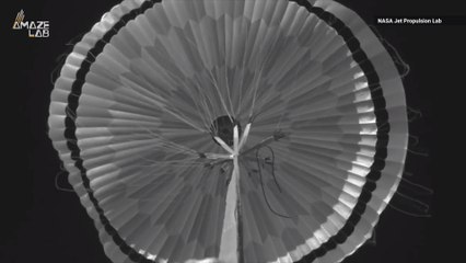 Watch NASA's Mars Parachute Deploy at Record-Breaking Speed