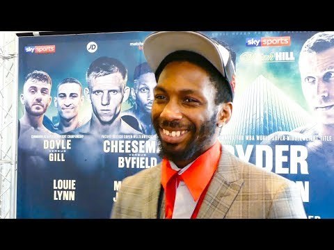 Without boxing I'D JUST STAY IN BED - Asinia Byfield ready for Ted Cheeseman
