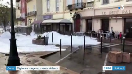 Corse : la tempête Adrian balaye l'île