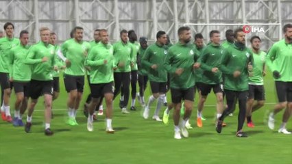 Atiker Konyaspor'da Maç Hazırlıkları Sürüyor