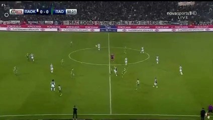 Aleksandar Prijovic Goal HD - PAOK 1-0 Panathinaikos 29.10.201