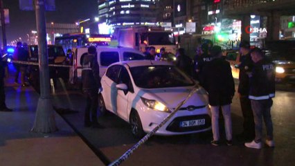 Şirinevler E-5’te araç içerisindeki şahsa silahlı saldırı