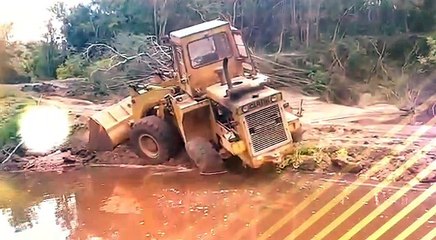 Maquina vial en problemas