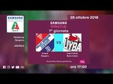Bergamo - Busto Arsizio | Speciale | 1^ Giornata | Samsung Volley Cup 2018/19