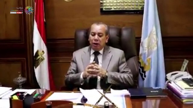 شادر لبيع السلع الغذائية والخضروات بأسعار مخفضة بكفرالشيخ