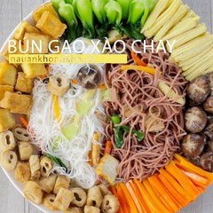 Món chay ngon: Cách làm BÚN GẠO XÀO CHAY đơn giản | Nauankhongkho.vn