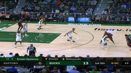 Toronto Raptors at Milwaukee Bucks Raw Recap