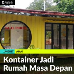 #1MENIT | Kontainer Jadi Rumah Masa Depan