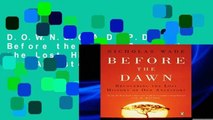 D.O.W.N.L.O.A.D [P.D.F] Before the Dawn: Recovering the Lost History of Our Ancestors