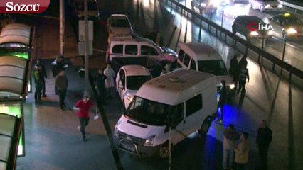 Şirinevler'de otomobile silahlı saldırı
