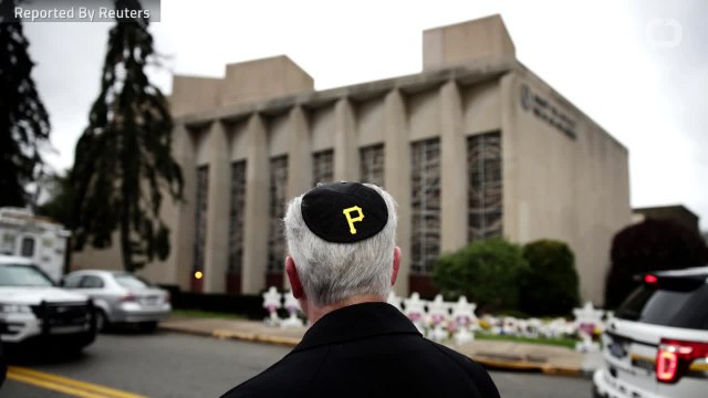 Synagogue Shooting Suspect Bound To Wheel Chair In Court Appearance