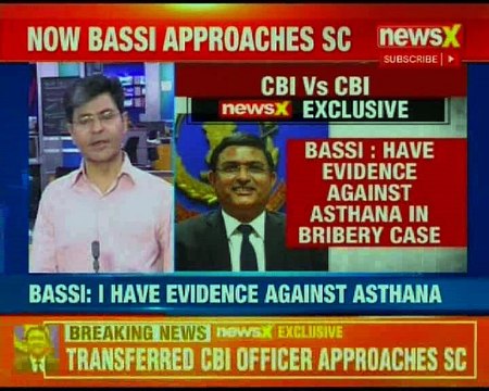 CBI Vs CBI: AK Bassi approaches SC over transfer order, claims have evidence against Rakesh Asthana