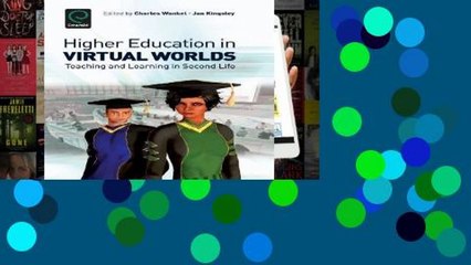 D.O.W.N.L.O.A.D [P.D.F] Higher Education in Virtual Worlds: Teaching and Learning in Second Life