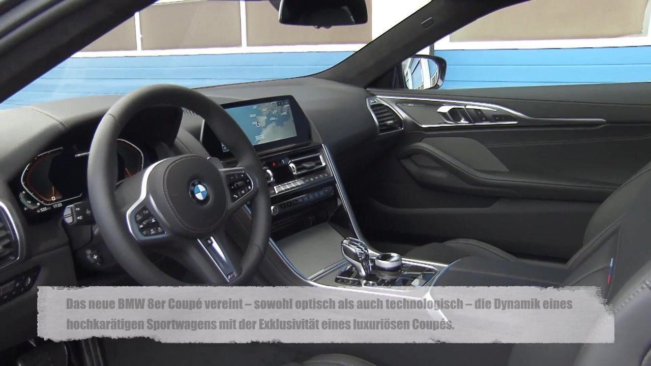 Das neue BMW 8er Coupé - Interieur Design