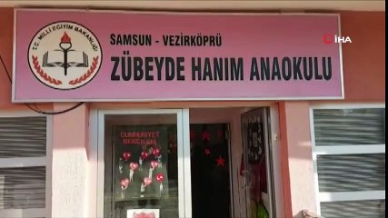Samsun'da Anaokulunun Duvarında Çatlaklar Oluştu