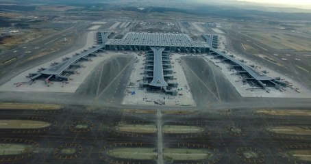 İstanbul Havalimanı Havadan Görüntülendi
