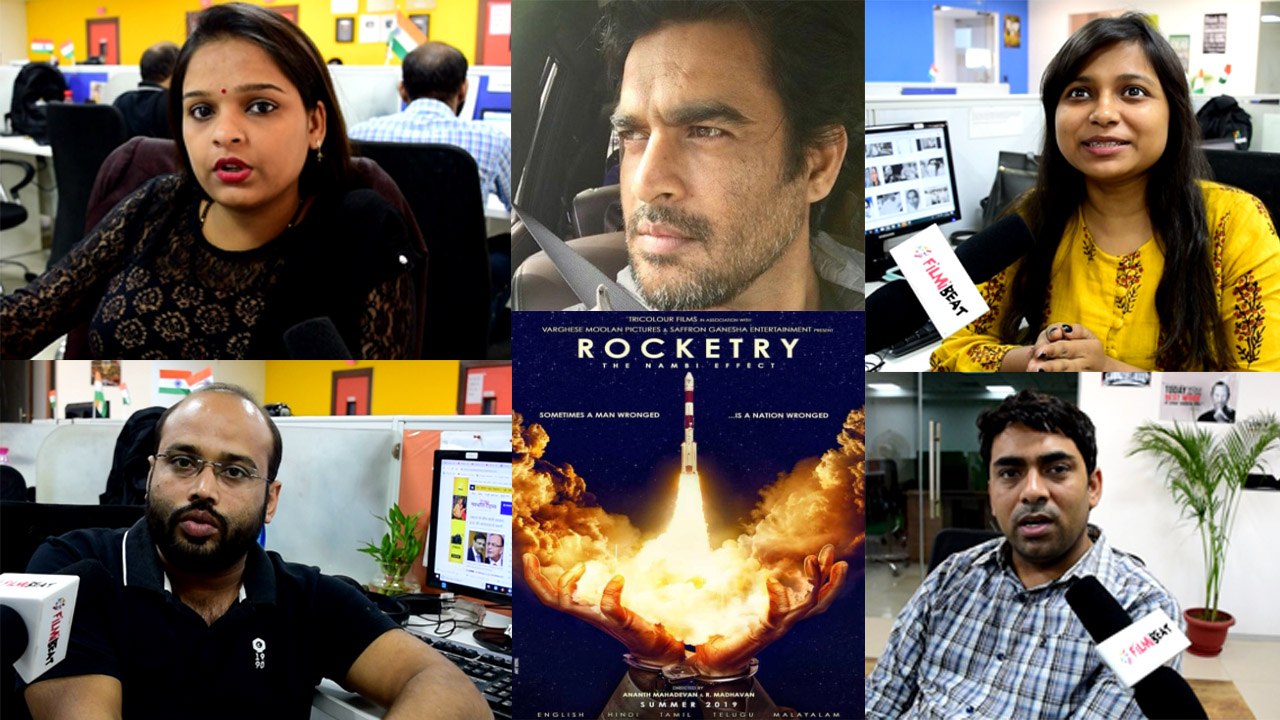 Rocketry The Nambi Effect Teaser REACTION: R Madhavan | Nambi Narayan | FilmiBeat
