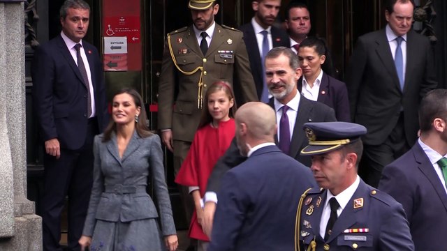 La princesa Leonor debuta con sus primeras palabras en su 13º cumpleaños