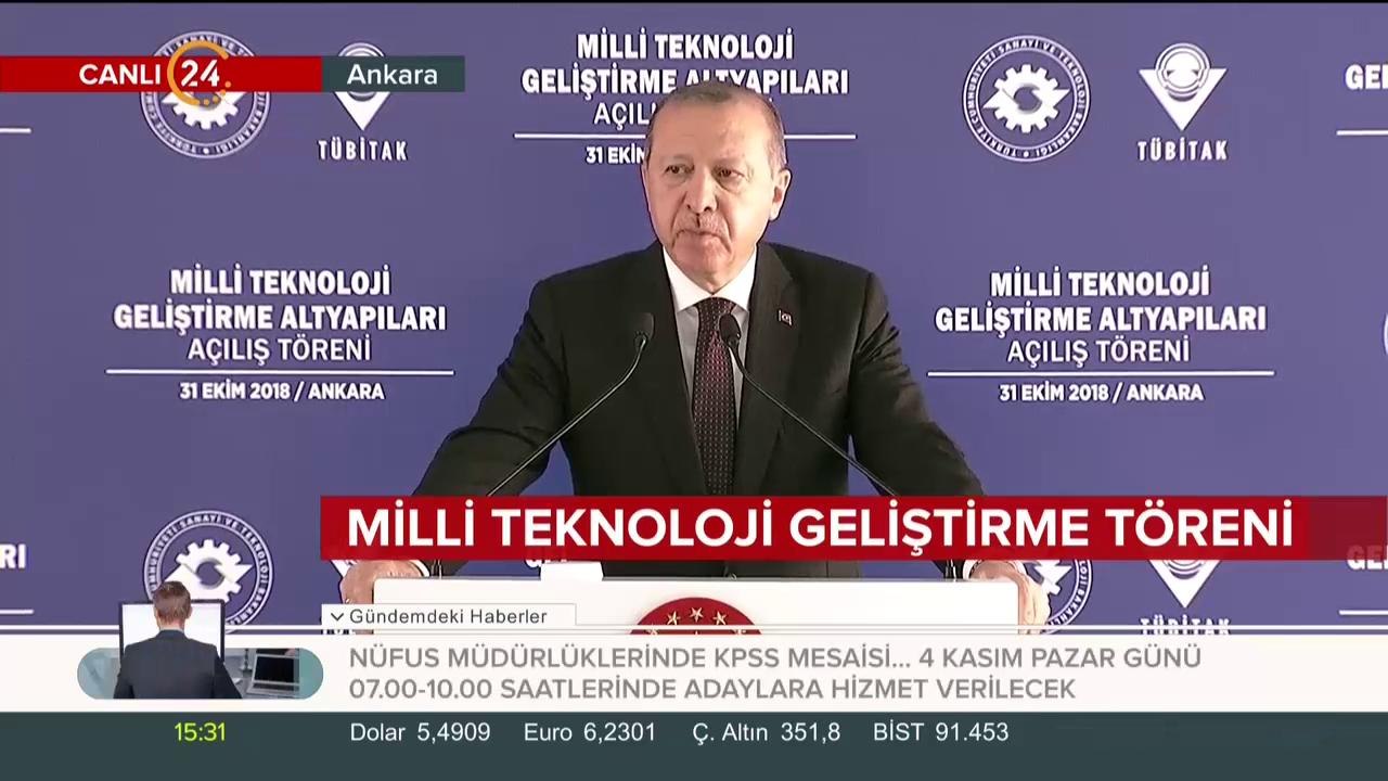 Erdoğan: Türkiye, söz sahibi bir ülke olma yolunda hızla ilerliyor