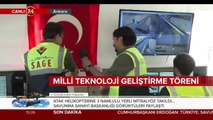 Başkan Erdoğan'ın talimatıyla sığınak duvarı delen bomba test edildi