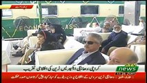 President of Pakistan Dr. Arif Alvi addresses an event in Karachi - 31st October 2018