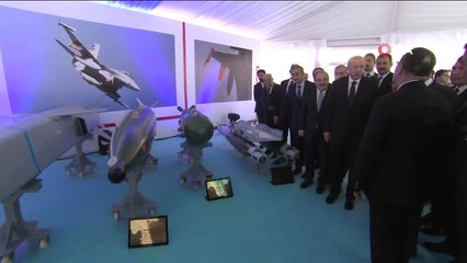 Cumhurbaşkanı Erdoğan, Yerli Üretim Mühimmatları İnceledi