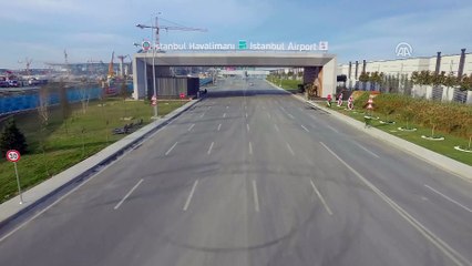 İstanbul Havalimanı havadan görüntülendi - İSTANBUL