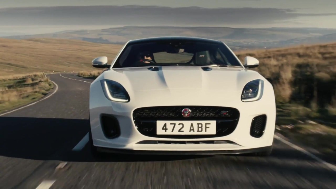 Jaguar F-TYPE Chequered Flag Celebrates