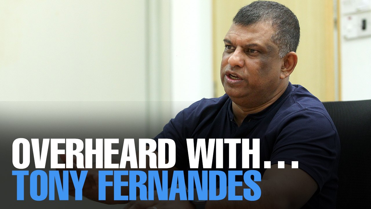 OVERHEARD WITH… Tony Fernandes