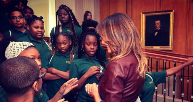 Melanie Trump'ı Umursamayan Kız Öğrenci Fenomen Oldu