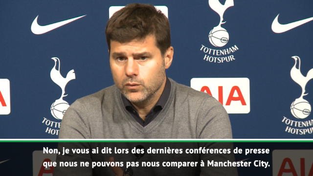 10e j. - Pochettino : Nous n'avons pas le niveau de Manchester City