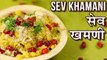 सेव खमणी - Surti Sev Khamani Recipe In Hindi - Amiri Khaman - Gujarati Snack - Toral