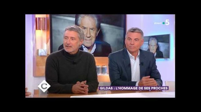 Mort de Philippe Gildas: l'émotion de Gaccio et de Caunes