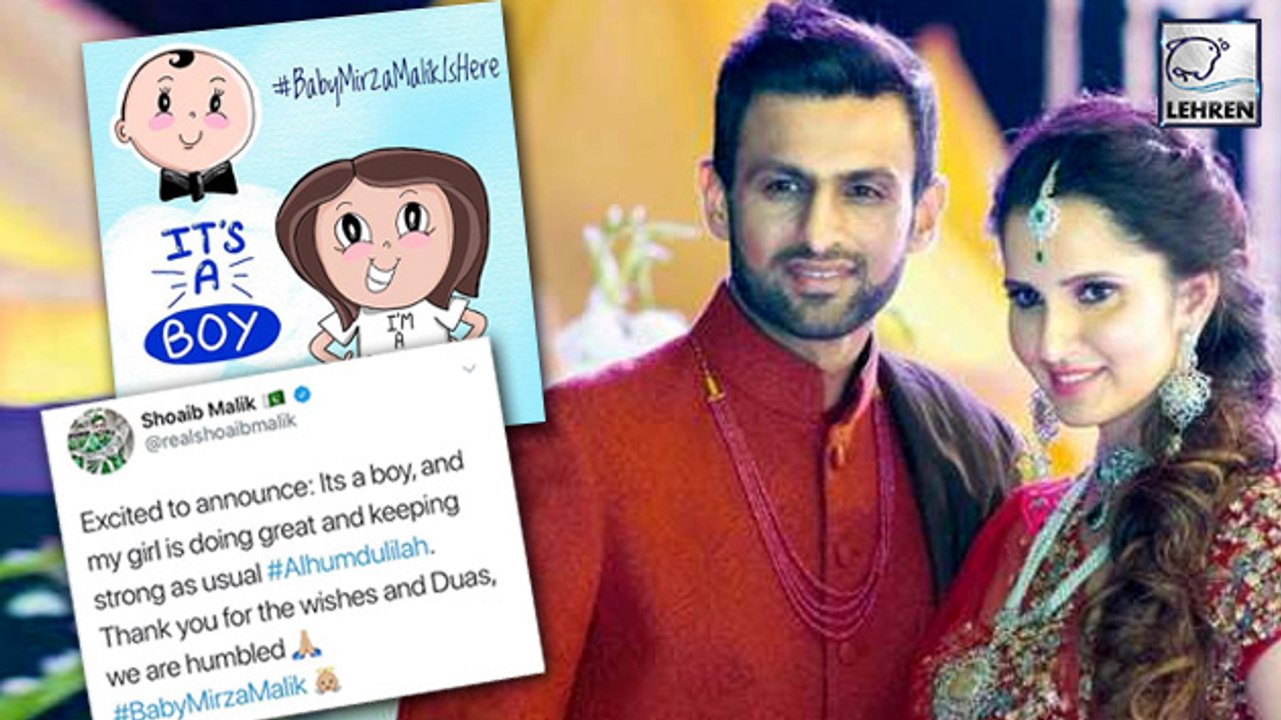 It's A Baby Boy For Tennis Star Sania Mirza And Shoaib Malik